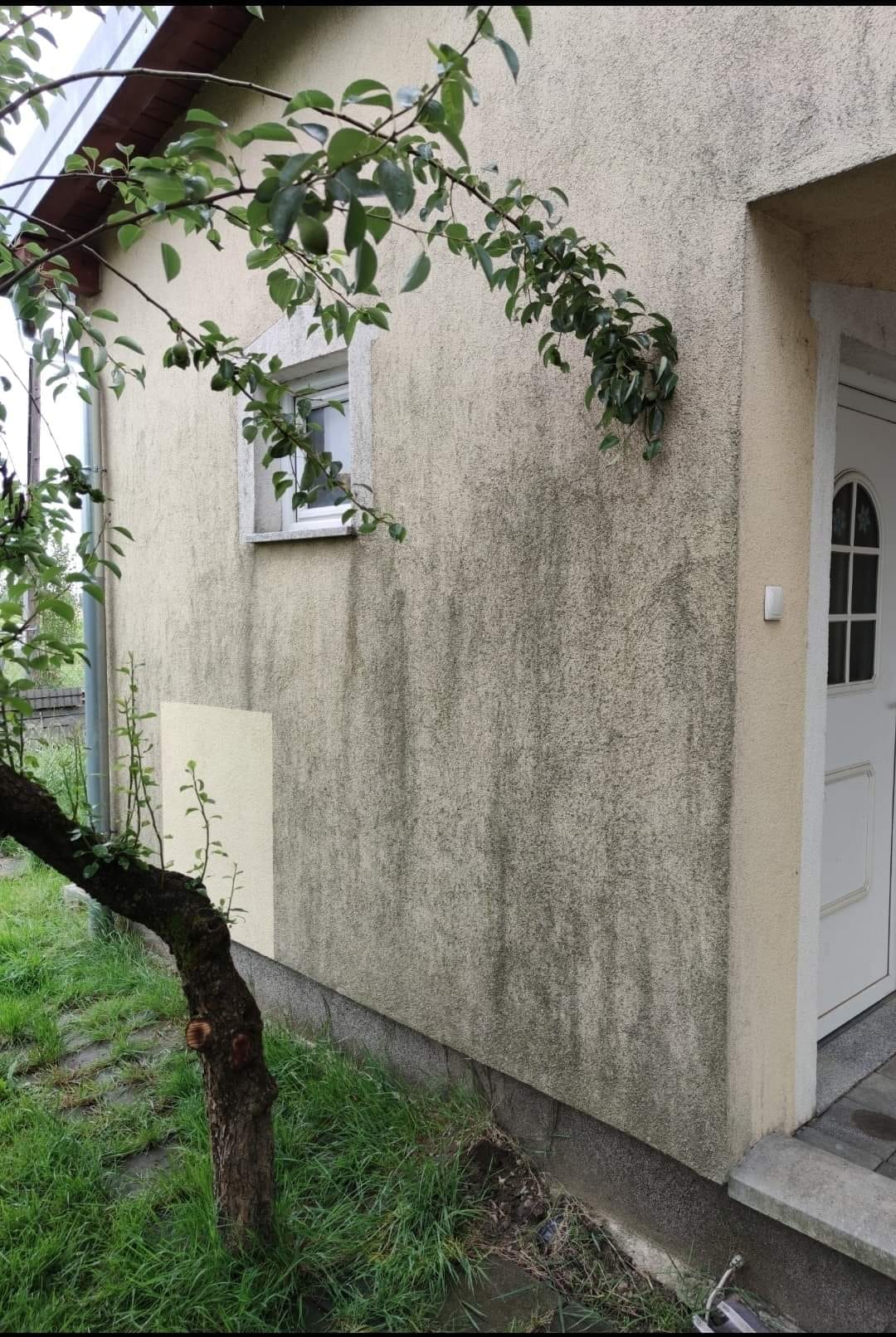 Prije pranja kucne fasade